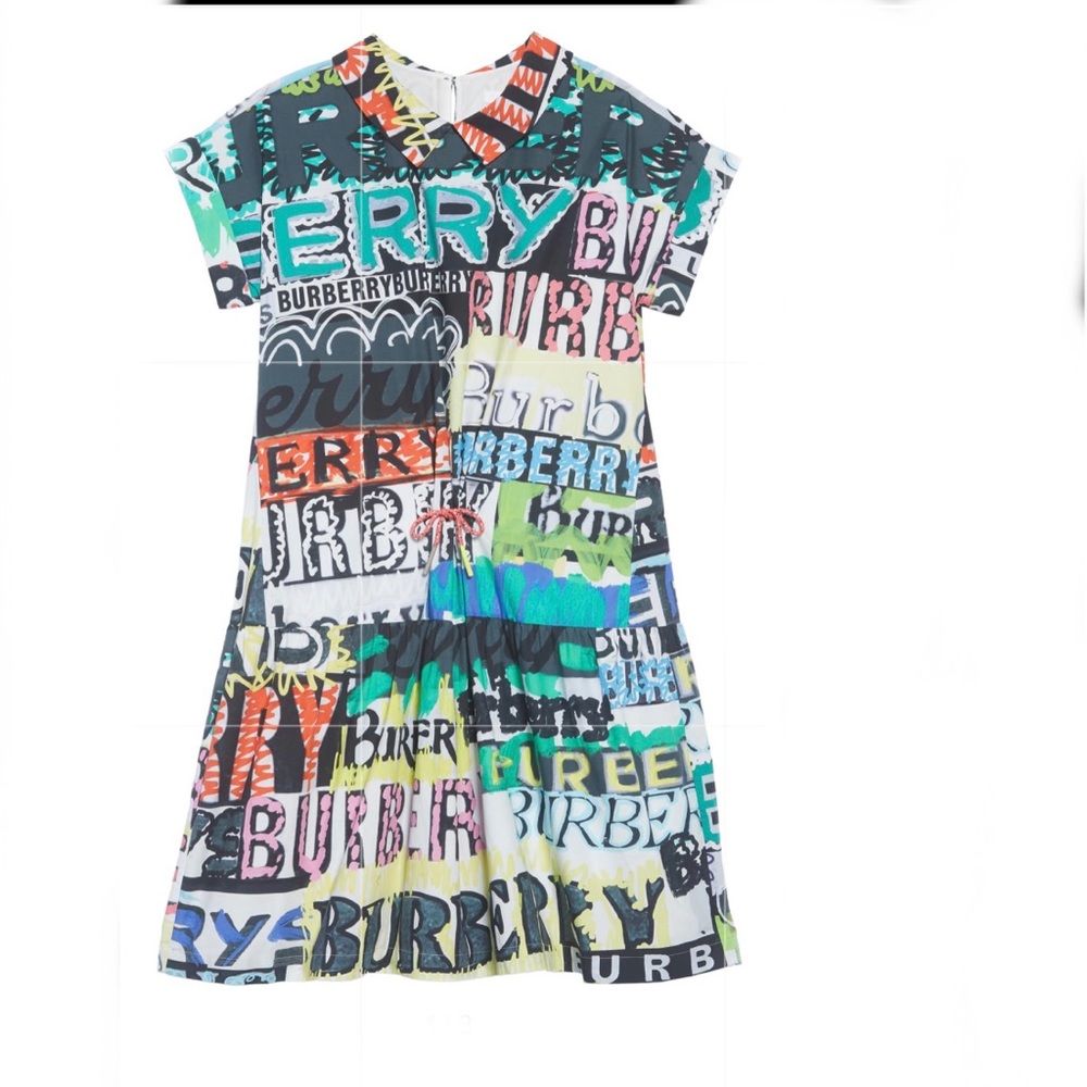 NWT Burberry Annabel Graphic Dress